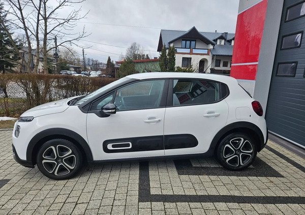 Citroen C3 cena 41900 przebieg: 91243, rok produkcji 2021 z Łochów małe 7